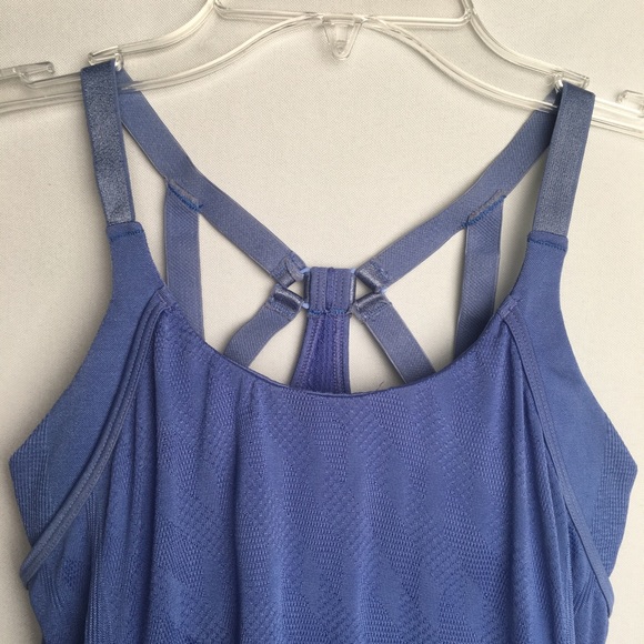 Athleta Ladies XS Blue Yoga Workout/Active Sports Wear Exercise Tank Top - Picture 2 of 12